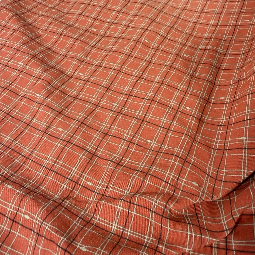 Patagonia Marlwalker‎ Boardshorts 10" Ins 82120 Orange Plaid Mens Size 36 - Picture 13 of 14